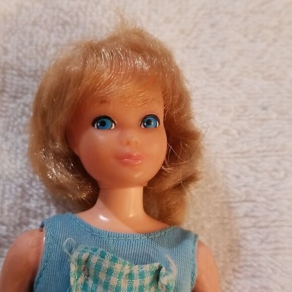 Vintage Skipper Doll  Pose N Play  Original Clothes 1967 / 9" - Picture 3 of 17